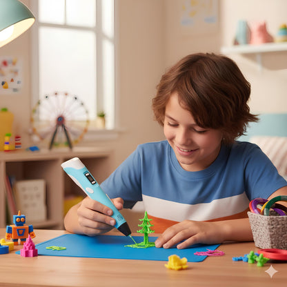 Juego de Plumas 3D con Pantalla – Da vida a tu imaginación y crea sin límites