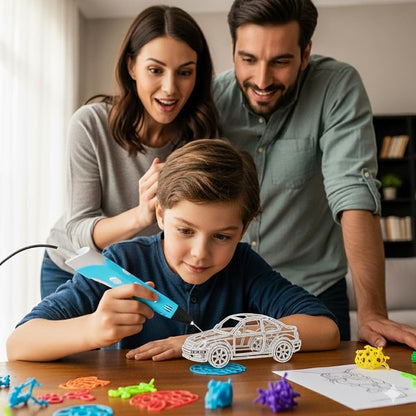 Juego de Plumas 3D con Pantalla – Da vida a tu imaginación y crea sin límites