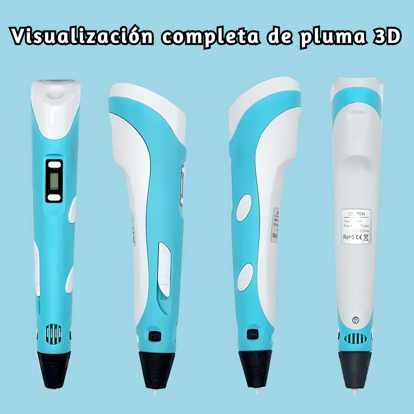 Juego de Plumas 3D con Pantalla – Da vida a tu imaginación y crea sin límites