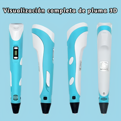 Juego de Plumas 3D con Pantalla – Da vida a tu imaginación y crea sin límites